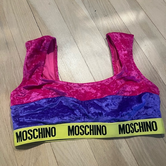 Moschino Crop Top Bra - Picture 1 of 3